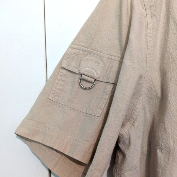 Cream Button-up Shirt by Penningtons - 1X - Y2K - Picture 4 of 6